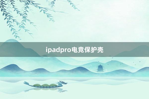 ipadpro电竞保护壳